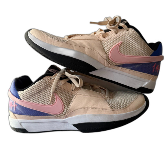 Nike Ja 1 Guava Ice Pink White Ja Morant Basketball Sneakers Men's Size 11.5 - Picture 1 of 16